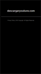 Mobile Screenshot of descargaryoutuve.com